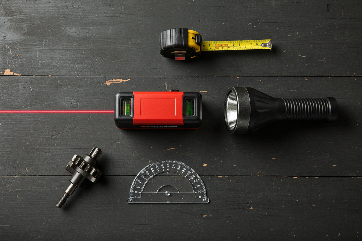 See Clearly, Work Precisely: The Ultimate Guide to Job Site Lighting & Laser Levels