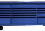 Homak 72” Roller Cabinet w/Stainless Steel Top RS Pro Workstation (Rally Sport Blue)