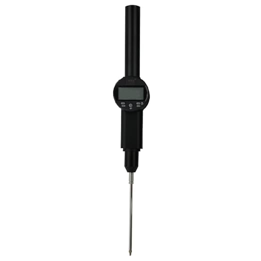 Digital dial Gauge with a Range of 0-4in/101.6mm and a Digital Indicator Accuracy of 0.01mm/0.0005 "Metric and Imperial Measure Tool Electronic Dial Gauge (ACE-B100)