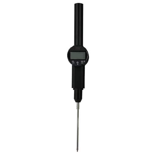 Digital Dial Gauge,with A Range of 101.6mmmm/4 in,Dlectrical Digital Indicator Graduation of 0.001mm,Metric and Imperial Measure Tool