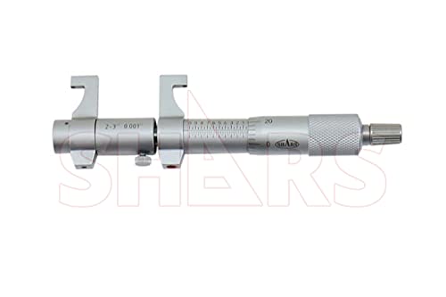 Shars 2-3" Inside Micrometer, .00028" Accuracy 303-2105 P)