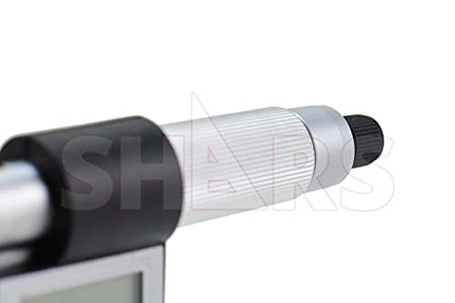 Shars 0-1"/0-25mm Electronic Screw Thread Micrometer, .00005" Resolution, 60 Degree 303-2436 P]