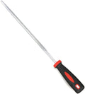 YKLP 8inch Diamond Coated Round File Plastic Handle Hand Tools for Grinding on Glass, Stone, Marble, Rock, Bone 120 Grit2