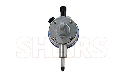 Shars 0.125" High Precision Dial Indicator, .0005" Graduation, AGD1 Travel Lug Back 303-3148 P]