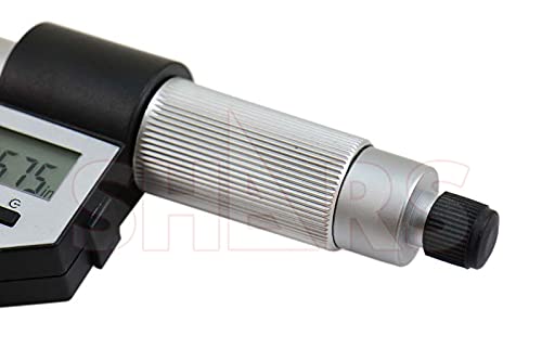 Shars 2-3"/50-75mm Electronic Screw Thread Micrometer, .00005" Resolution, 60 Degree Anvils 303-2438 P]