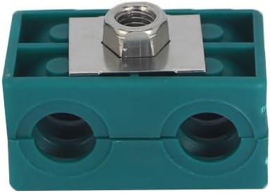 18MM Twin Series Clamp, Polypropylene with Galv Plated Steel Hardware, Weld Mounting