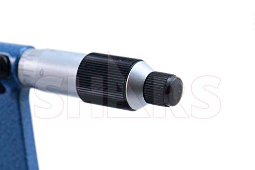 Shars 4-5" Screw Thread Micrometer with Anvil in Fitted Box 303-2374 P)
