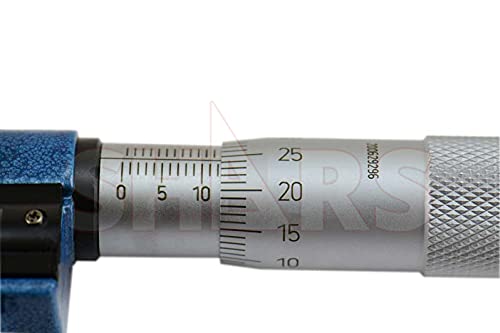 Shars 0-25mm Digit Outside Micrometer, 0.01mm Graduation 303-2402 P)