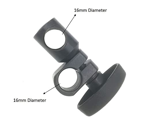 Suxing Sleeve Swivel Clamp Chuck for Magnetic Stands Holder Bar Dial Indicator Gauge (D16-D16)
