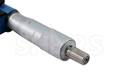 Shars 0-1" Digit Outside Micrometer .0001" Graduation, Carbide 303-2401 S)