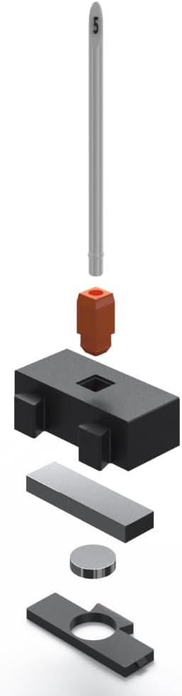 ToolBox Widget Socket Organizer ⅜ Inch Pro Series – Modular Magnetic Socket Holder with Missing Tool Indicator – Size Stems NOT Included - 2 Pack, 24 Organizers