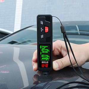 Car Coating Thickness Meter for Used Car Buyers, Paint Mil Thickness Meter Gauge Check The Car’s Original Coating Auto Car Paint Meter (ET330)