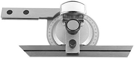 360 Degree Universal Bevel Protractor Angle Finder with Magnifying Glass for Internal And External Angle Measurement