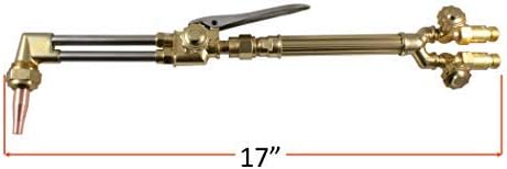 SÜA - Medium Duty Oxy-Fuel Torch with Check Valves, Cutting and Heating Tips (Propane) - Replacement for Victor