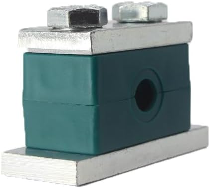 3/8'' Heavy Series Tube Clamp, Polypropylene with Galv Plated Steel Hardware, Weld Mounting