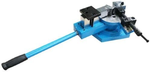 Mini Universal Bending Bender Manual Roll Bender SBG-40 Flat, Square & Round Metal Bender Bending Machine for Metal Rod Bar Tube Bender Bending Tool
