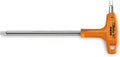 Beta 96TINOX Stainless Steel High Torque T-Handle Hex Key Allen Wrench, Metric 10mm