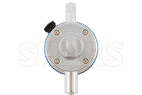 Shars 0.25" High Precision Dial Indicator, .0005" Graduation, AGD1 Travel Lug Back 303-3101A P]