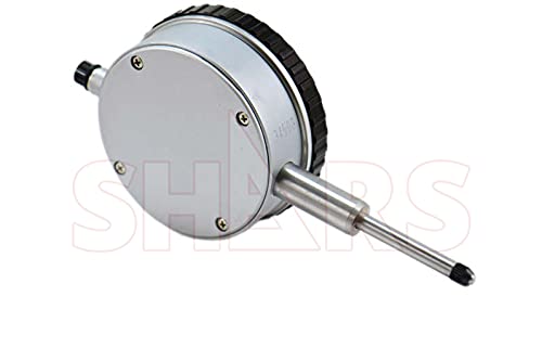 Shars 0.5" Dial Indicator Premium Series, 0.001" Graduation, AGD2, Lug Back with Calibration 303-3225 P]