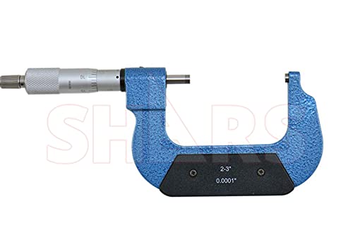 Shars 2-3" Digit-Outside Micrometer, .0001" Graduation 303-2405 P)