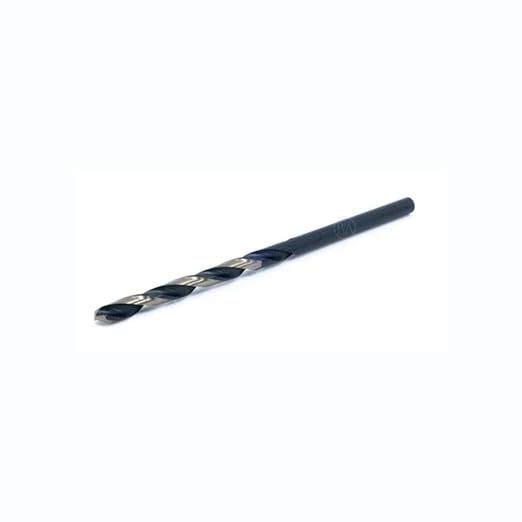 Benchmark Abrasives 1/8”, HSS Black & Gold Jobber Length Drill Bits - 12 Pack