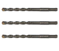 3PCS, 7/16" x 6 ", SDS Plus Hammer Drill Bits, Rotary Hammer Drill Bits