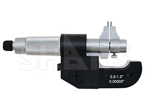 Shars 0.2-1.2"/5-30mm Electronic Inside Micrometer 303-2431 P]