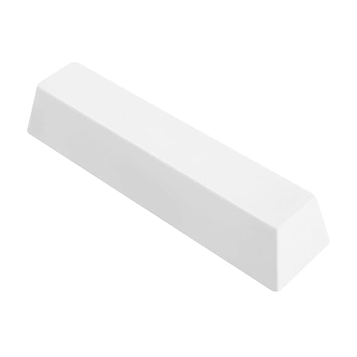 SCOTTCHEN Buffing Polishing Cutting Compounds 1 lbs. Polishing Rouge Bars for Buffing polishing Wheel- White Medium - 1 Pack