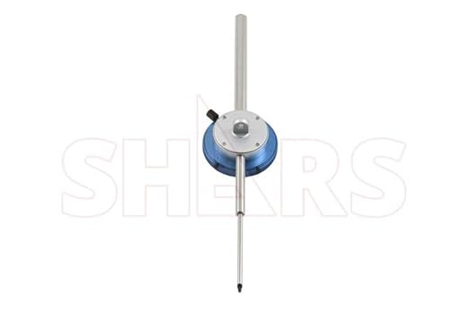 Shars 3" High Precision Large White Dial Indicator, 0.001" Graduation, 0-100 Reading AGD3 New 303-3216 R