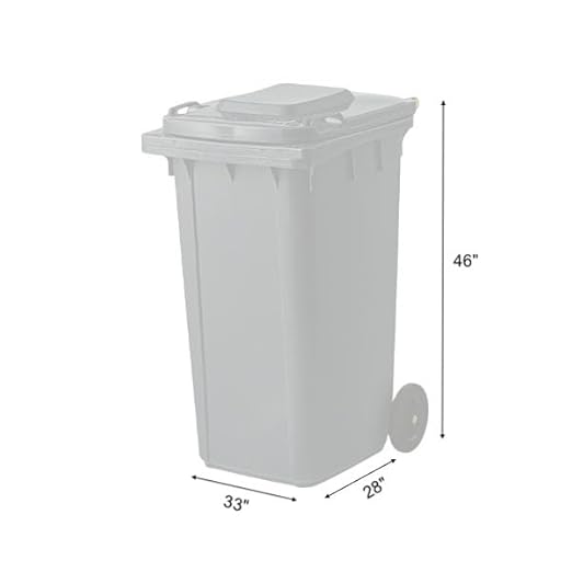 PRO&Family Wheeled Outdoor Trash Can Garbage Can Garage Trash Can for Restaurants/Hospitals/Offices/Back of House/Warehouses/Home (Blue, 96 Gallon)