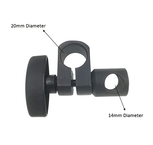 Suxing Sleeve Swivel Clamp Chuck For Magnetic Stands Holder Bar Dial Indicator Gauge (D14-D20)