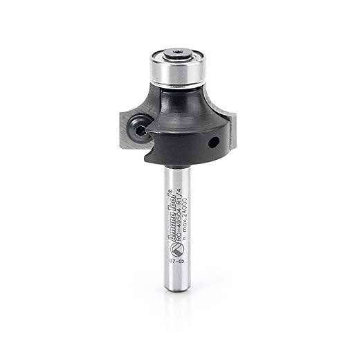 Amana Tool - RC-49504 In-Tech Insert Corner Round 1/4 Radius x 1" Dia x 1/2 x 1/4 Shan