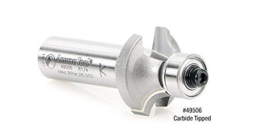 Amana Tool - 49498 Carbide Tipped Corner Round 1/8 Radius x 3/4 Dia x 3/8 x 1/2" Shank