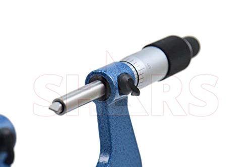 Shars 1-2" Screw Thread Micrometer with Anvil in Fitted Box 303-2371 P)