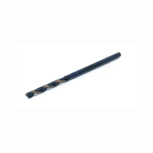 Benchmark Abrasives 5/64”, HSS Black & Gold Jobber Length Drill Bits - 12 Pack