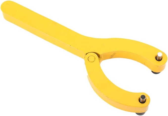 CDZHLTG﻿ Adjustable Spanner/Gland Nut / 2Jaws Hydraulic Cylinder Wrench, Excavator Repair Change Oil Seal Wrench Tool