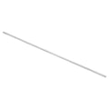uxcell Square Steel Key Stock, 1/8" x 1/8" x 12" Cold-Drawn 45# Steel Bars Precision Key Stock for Gearbox Coupling, Silver Tone