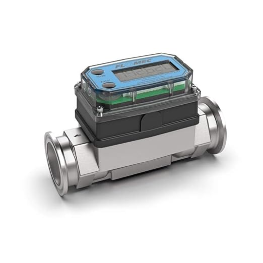 G2 Series, Turbine, High-Temperature Brew Meter, 1 Inch Pipe Size, 1-1/2 Inch Tri-Clamp Fitting G2S10TH9GMX