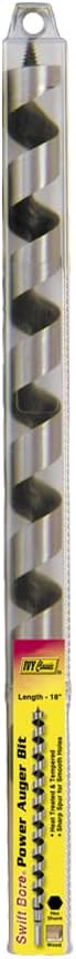 IVY Classic 46311 11/16 x 18-Inch Power Auger, High-Carbon Steel, 1/Tube