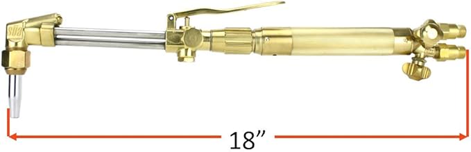 SÜA - Heavy Duty Oxy-Fuel Torch Compatible with Harris with Check Valves + Cutting Tip (Propane)