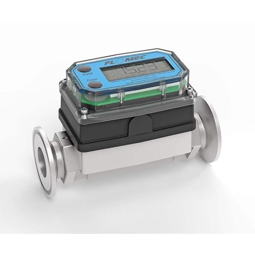 G2 Series, Turbine, High-Temperature Brew Meter, 3/4 Inch Pipe Size, 1 Inch Tri-Clamp Fitting G2S07TH9GMX