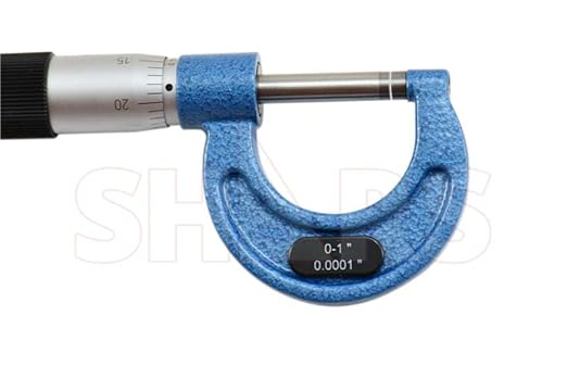 Shars 0-3" Precision Solid Metal Frame Outside Micrometer Set 3 PCS 303-2651N R)