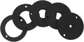 O'SKOOL Router Table Insert Ring Set for O'SKOOL Aluminum Router Table Insert Plate - 5 Pack