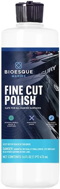 Bioesque Marine Fine Cut Polishing Compound, 16 Fluid Ounce (Pack of 1)