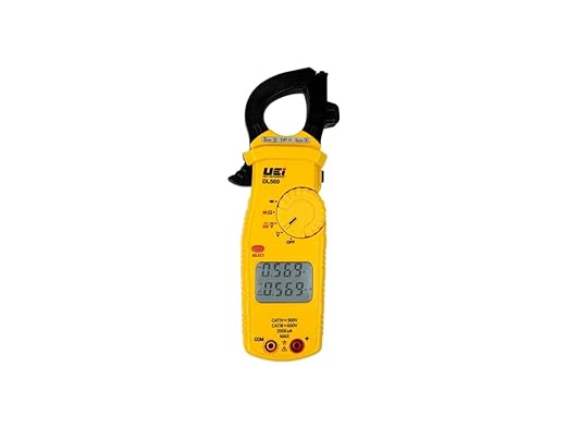 DL569 400A Dual Display Clamp Meter w/Test Lead Storage