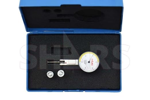 Shars .030" Dial Test Indicator .0005" Graduation in Fitted Case 303-3203 !]