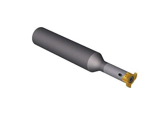 Seco Tools 03042109 Replaceable Head Disc Cutter, Shank 335.14-062509.0-126-394-E, Cylindrical Shank, 0.354 Inch Contact Diameter, Precision Cutting Tool