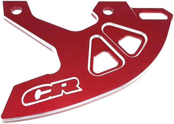 CNC Rear Brake Disc Guard and Rear Caliper Guard Accessories Compatible with CR 125 CR125R CR250 CR250R 2002-2008