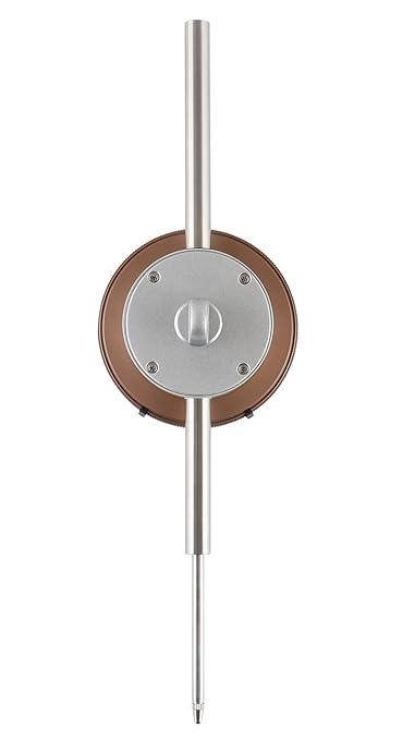 Accusize Industrial Tools Agd2 Style 0-2'' by 0.001'' Dial Indicator with A 3'' Big Face, Lug Back, P900-S090