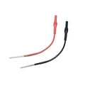 2 PCS Silicon Flexible Spoon Back Probes, Back Probe Pins Automotive Compatible with 4mm Banana Plug Test Leads